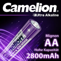 Camelion Ultra Alkaline 1,5 Volt AA LR6 CB100 | Mignon Batterien | 100 Stück