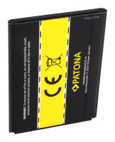 Patona - Ersatzakku kompatibel zu Samsung Galaxy Note II N7100 EB595675LU GT-N719 Galaxy Note - 3,7 Volt 2900mAh Li-Ion