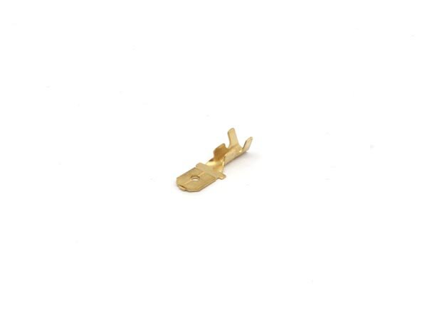 Flachstecker FMG/1 – Bronze-Stecker 6,3 x 8 mm | 1 Stück im Beutel