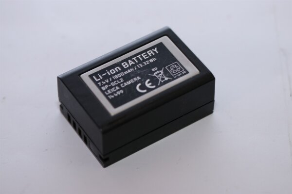 Akkureparatur durch Zellentausch - LEICA CAMERA 14499 / BP-SCL2 - 7,4 Volt Li-Ion Akku