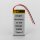 Einzelzelle - 721471 - 3,7 Volt 700mAh Li-Polymer Akku mit PCB und Ableiter