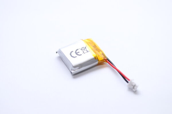 Ersatzakku 102525 – 3,7 Volt 650mAh Li-Polymer Akku mit JST-PHR-2 Stecker & BMS