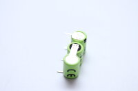 Akkupack F1x3 mit 3x 1/3AAA  Zellen - 3,6 Volt 170mAh Ni-MH zum Selbsteinbau mit Einzelpin