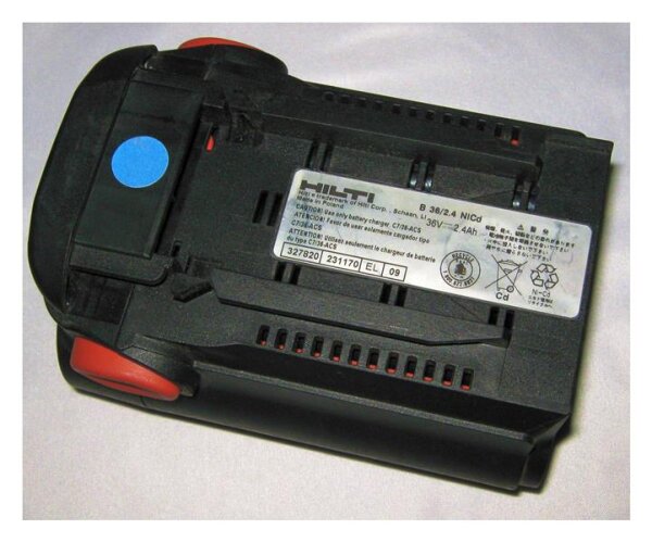 Akkureparatur - Zellentausch - Hilti B36/2.4 - 36 Volt Akku