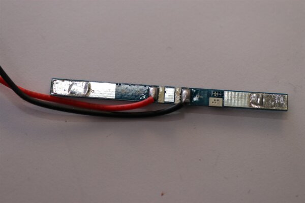 BMS - PCB BDT-53 - 53 x 3,8 x 1,7mm - 4,2 Volt 1S / 5A