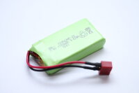 Ersatzakku 723562HP‑2S - 7,4 V 1300 mAh 9,62 Wh - Li‑Po Hochstromakku mit T‑Stecker