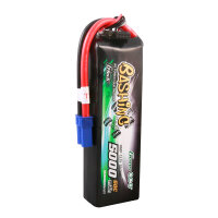 Gens ace G‑Tech 5000 mAh 11,1 V 3S1P 60C LiPo‑Akkupack (EC5, Bashing Series)
