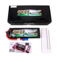 Gens ace G‑Tech 5000 mAh 11,1 V 3S1P 60C LiPo‑Akkupack (EC5, Bashing Series)