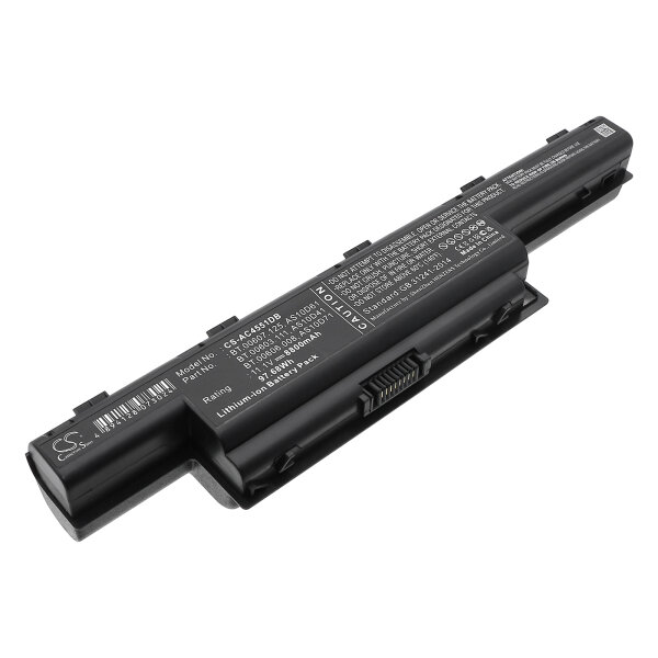 Ersatzakku für eMachines, Acer, Packard Bell, Gateway - 11.1 Volt 8800mAh Li-Ion