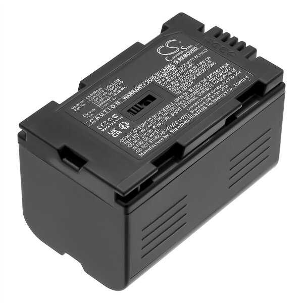 Ersatzakku für Panasonic CGP-D16S / CGR-D210 / CGR-D220 / Hitachi DZ-BP16 - 7,4 Volt 2200mAh Li-Ion