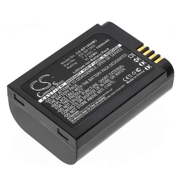 Ersatzakku für Samsung ED-BP1900 - 7,2 Volt 1600mAh Li-Ion