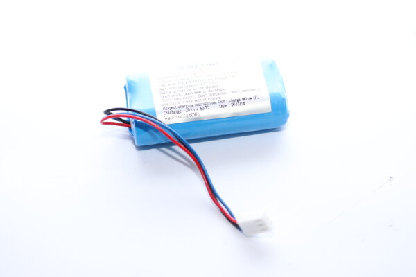 Ersatzakku Hy-Line 200.7058 / 200.0170 - 2S1P - 7,4 Volt 3400mAh / 25,16Wh Li-Ion - mit Ableiter mit Molex 22-01-2035 Stecker