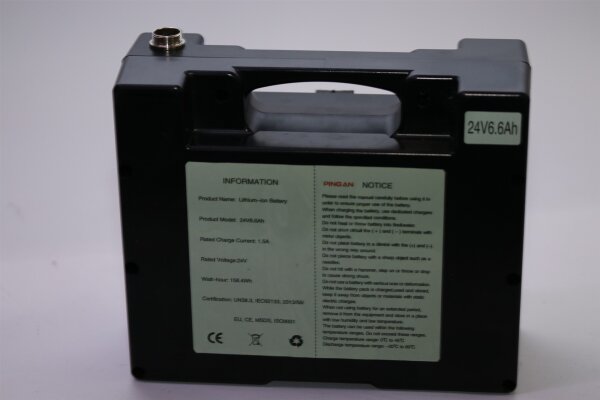 Akkureparatur durch Zellentausch - PINGAN Rollstuhlakku eFix  - 24 Volt Li-Ion Akku