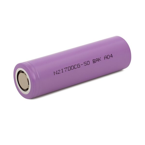 BAK - N21700CG-50 - 21700 Zelle - 3,6 Volt 5000mAh Li-Ion 10,2A
