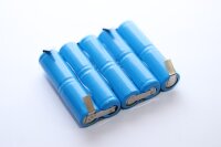 Akkupack L5x2 | 2/3AA - 12 Volt 750mAh / 9,00Wh Ni-MH zum Selbsteinbau