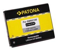 Ersatzakku - HTC BA S890 / BM60100 - 3,7 Volt 1400mAh Li-Ion