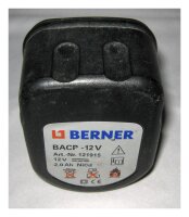 Akkureparatur - Zellentausch - BERNER BACP - 12V / 121915...