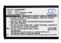 Ersatzakku - CS-MXT300MC - Gemantech GE-M2000 / Midland XTA-510 / NavGear MDV-2250.IR - 3,7 Volt 1100mah Li-Ion