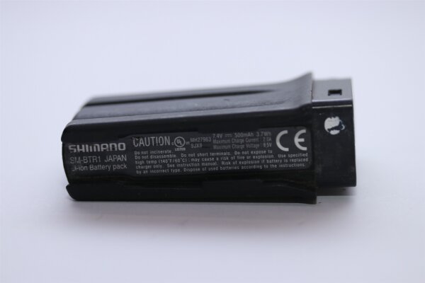 Akkureparatur durch Zellentausch - SHIMANO SM-BTR1 - 7,4 Volt Li-Ion Akku