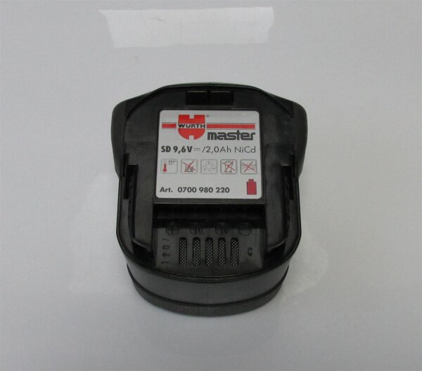 Akkureparatur - Zellentausch - Würth 0700980220 - 9,6 Volt Akku