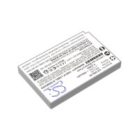 Ersatzakku für Sanyo DB-L40, DB-L40A, DB-L40AU - 3,7...