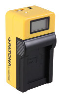 PATONA Synchron USB Ladegerät für Canon NB7L NB-7L mit LCD-Display