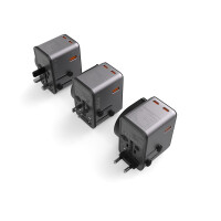 PATONA PD70W Universal Reiseadapter | 3x USB‑C & USB‑A weltweit