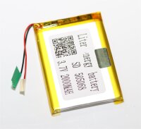 Einzelzelle - 505068 / 055068 - 3,7 Volt 2000mAh Li-Polymer