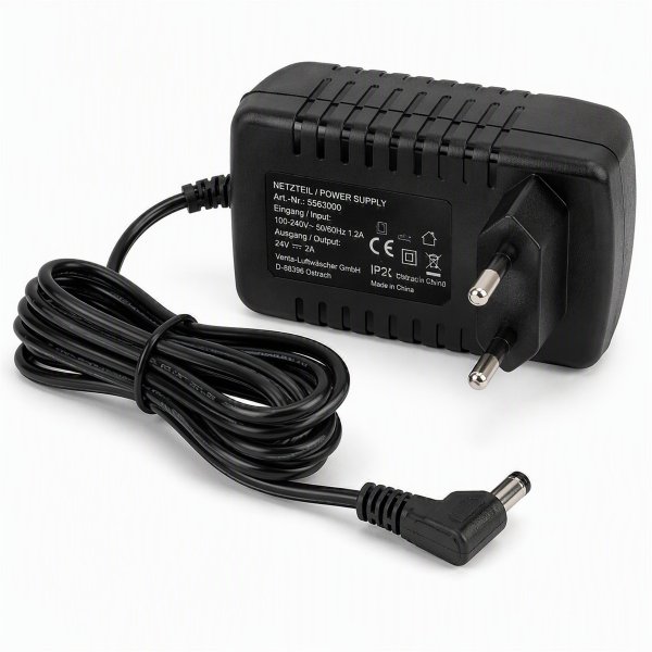 Ersatznetzteil für Venta Luftreiniger 5563000 - 24 Volt 0,5A