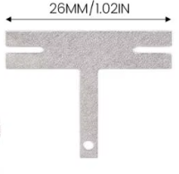 Schweissverbinder T-Form - 26x20mm für 18650 Zellen
