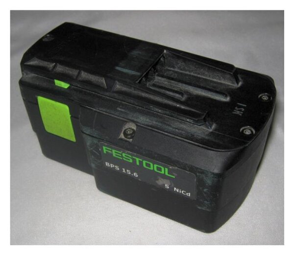 Akkureparatur - Zellentausch - FESTOOL BPS 15.6 - 15,6 Volt Akku