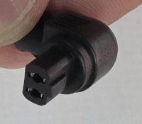 Texasstecker - 10.5544.103-19 - Plug, Texas, 2 Pole - Gewinkelt
