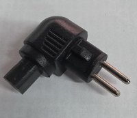 Texasstecker - 10.5544.103-19 - Plug, Texas, 2 Pole - Gewinkelt