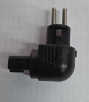 Texasstecker - 10.5544.103-19 - Plug, Texas, 2 Pole - Gewinkelt