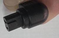 Texasstecker - 10.5544.103-19 - Plug, Texas, 2 Pole - Gewinkelt