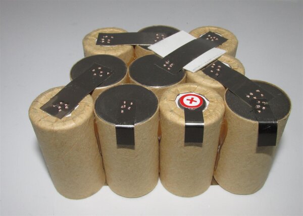 Akkupack für Black&Decker DV1205N - 12 Volt Ni-MH zum Selbsteinbau