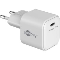 Goobay 45W USB-C PD GaN Schnellladegerät Nano...