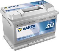 VARTA E13 Autobatterie 12 V 70Ah 640A | Starterbatterie...