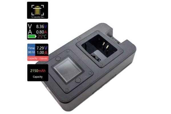Motorola MTP6650 Ladegerät mit LCD-Anzeige - Für MTP3350 & MXP600