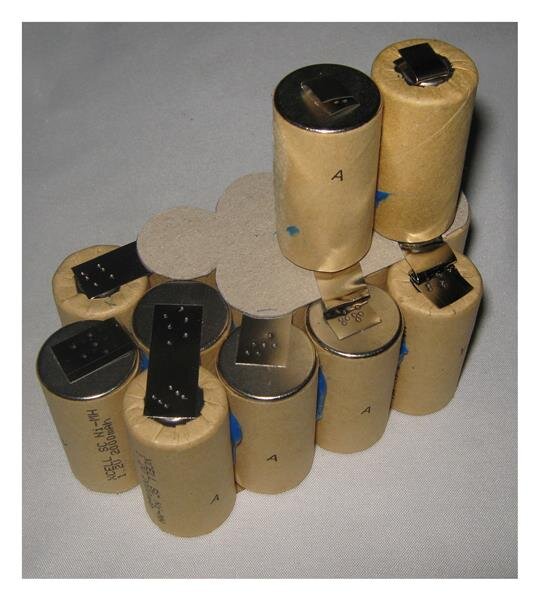 Akkupack für TCM / FERM 245013B - 18 Volt Ni-MH zum Selbsteinbau