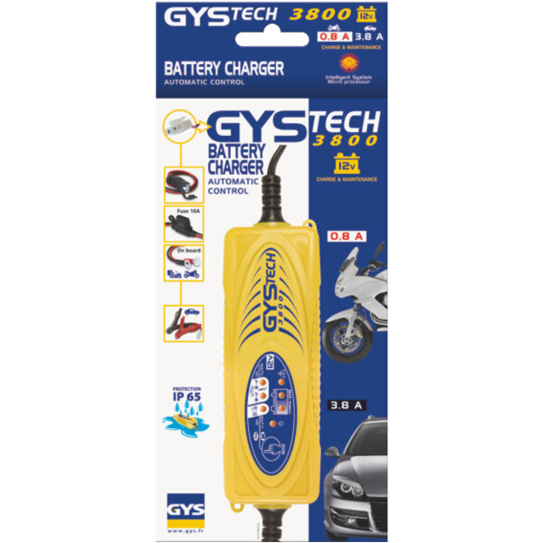 GYS - GYSTECH 3800 - 12 Volt Automatik-Ladegerät