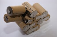 Akkupack für Lematec Pro-Energy / NCT Energieblock / Faust / Techline P 240 - 14,4 Volt Ni-MH zum Selbsteinbau