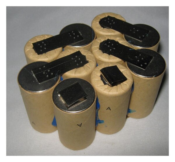 Akkupack für Metabo 6.25473 / 625473 / 6.25474 / 625474 - 12 Volt Ni-MH zum Selbsteinbau
