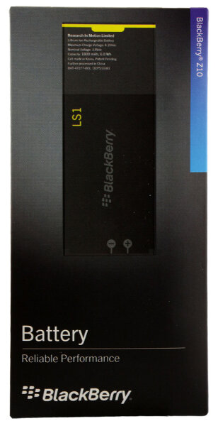 Ersatzakku - BlackBerry Z10 / LS1 - 3,7 Volt 1800mAh Li-Ion