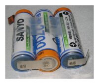 Akkupack für Hetronic 68300900 - 3,6 Volt zum Selbsteinbau