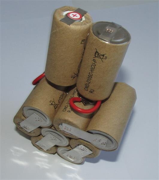 Akkupack für Gesipa A7 68A - 12 Volt zum Selbsteinbau
