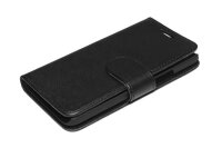 Tasche (Flip Quer) HTC One (M7) schwarz