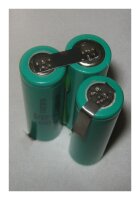 Akkupack für FORFEX BaBylissPRO - GP160AAH3T1H / ChromStyle MOSER 1871 B - 3,6 Volt Ni-MH zum Selbsteinbau