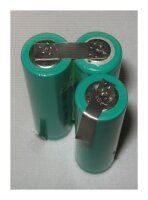 Akkupack für FORFEX BaBylissPRO - GP160AAH3T1H / ChromStyle MOSER 1871 B - 3,6 Volt Ni-MH zum Selbsteinbau