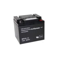 Multipower - MP45-12 - 12 Volt 45Ah Pb - AGM, Standard,...